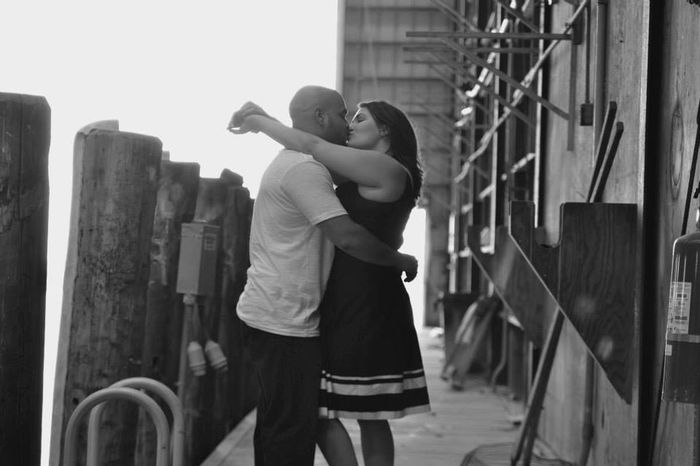 Help me choose which engagement photo for our STD's!