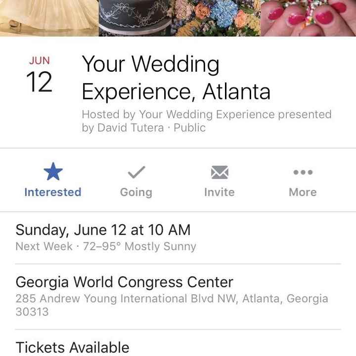 Bridal show in Atl
