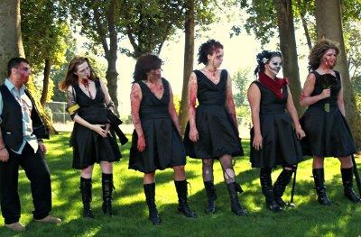 Zombies & Survivors Themed Wedding (PICS)