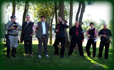 Zombies & Survivors Themed Wedding (PICS)