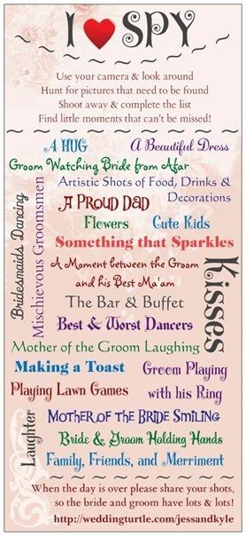 Can I see your "I spy" cards?