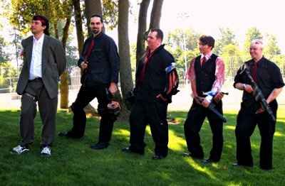Zombies & Survivors Themed Wedding (PICS)