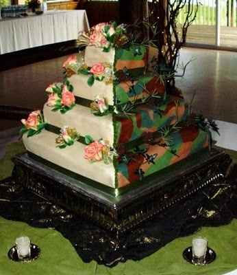 half brides half grooms cake
