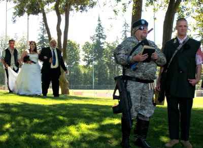 Zombies & Survivors Themed Wedding (PICS)