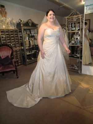 This Never gets old! Show us your dress :)