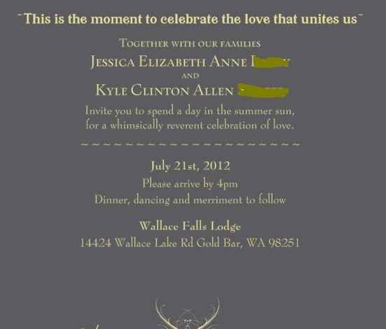 Help Proof my Invite, please!