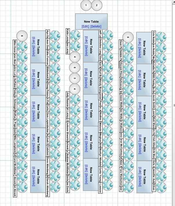 40 x 40 room seating help