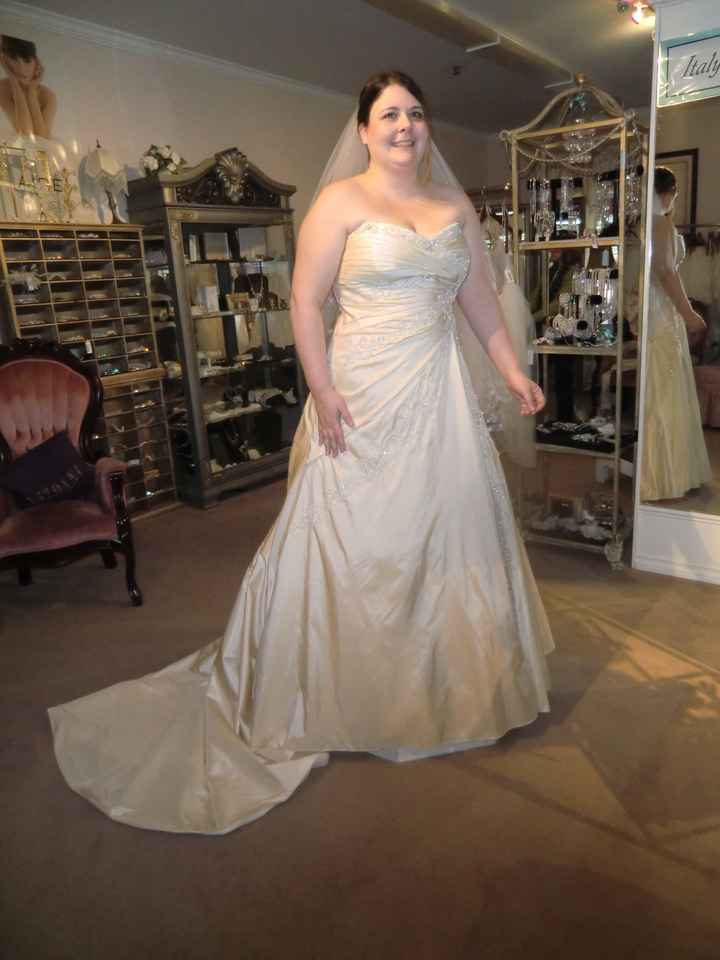 Plus size brides (what looks good) Show you're stuff!!!!