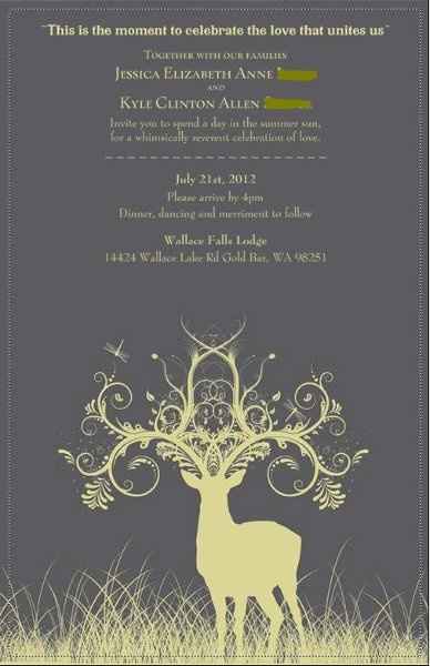 Help Proof my Invite, please!