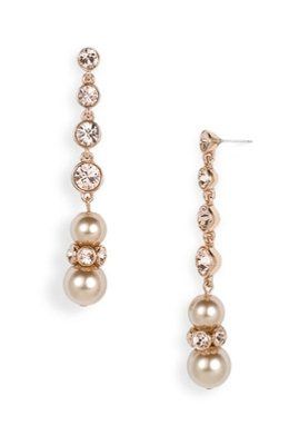 Veil, earrings, and..