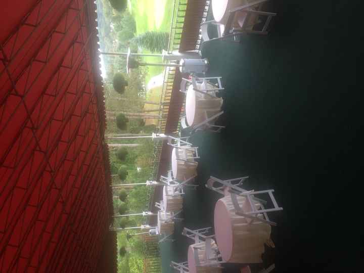 Reception Outdoor Terrace Decorations