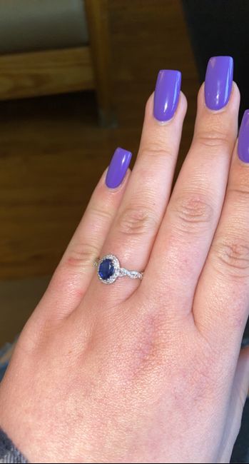 Please show me your non-diamond engagement/wedding ring 2