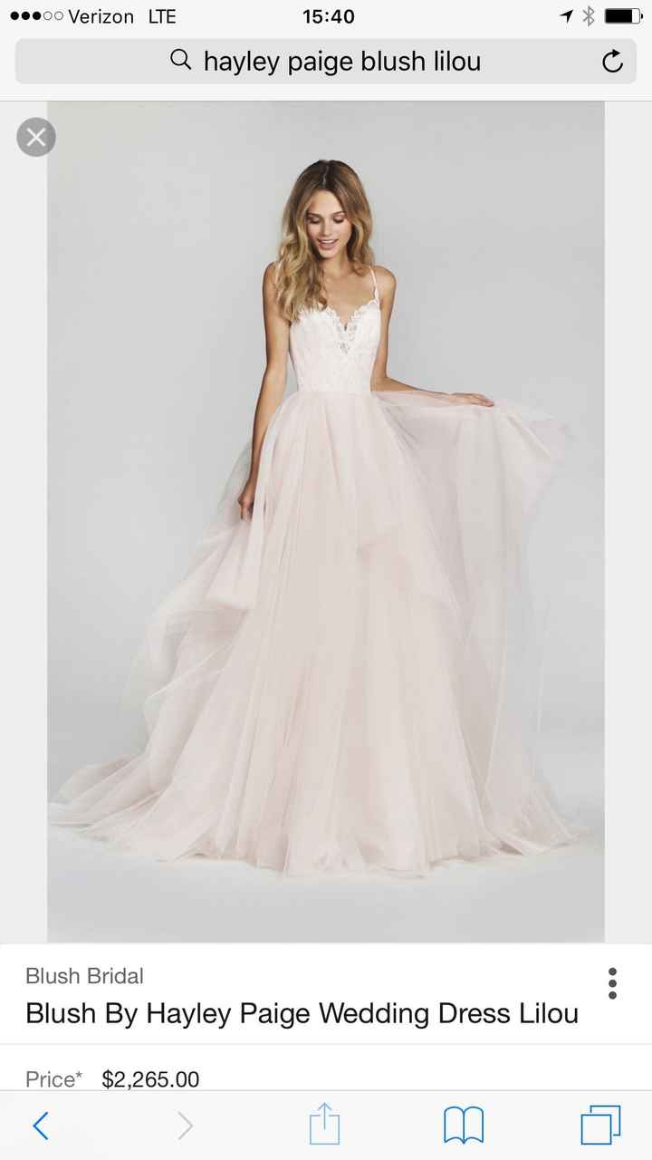 Finally bought my dress!