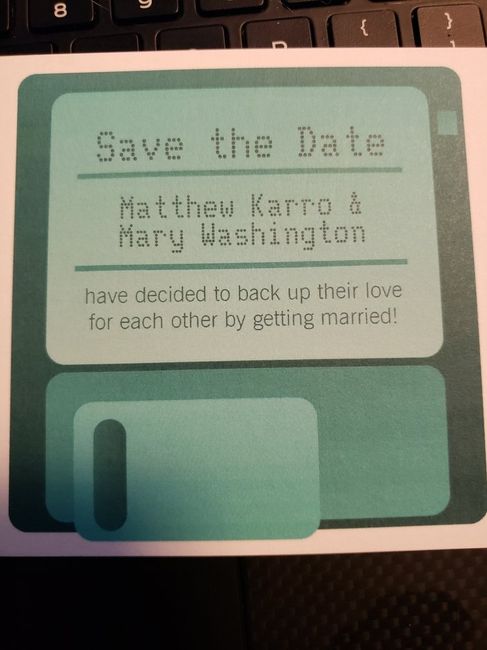 Save the dates - 1
