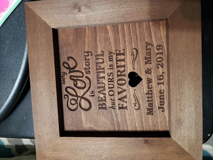 Show me your unique guest book ideas! 15