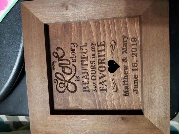 Show me your unique guest book ideas! - 1