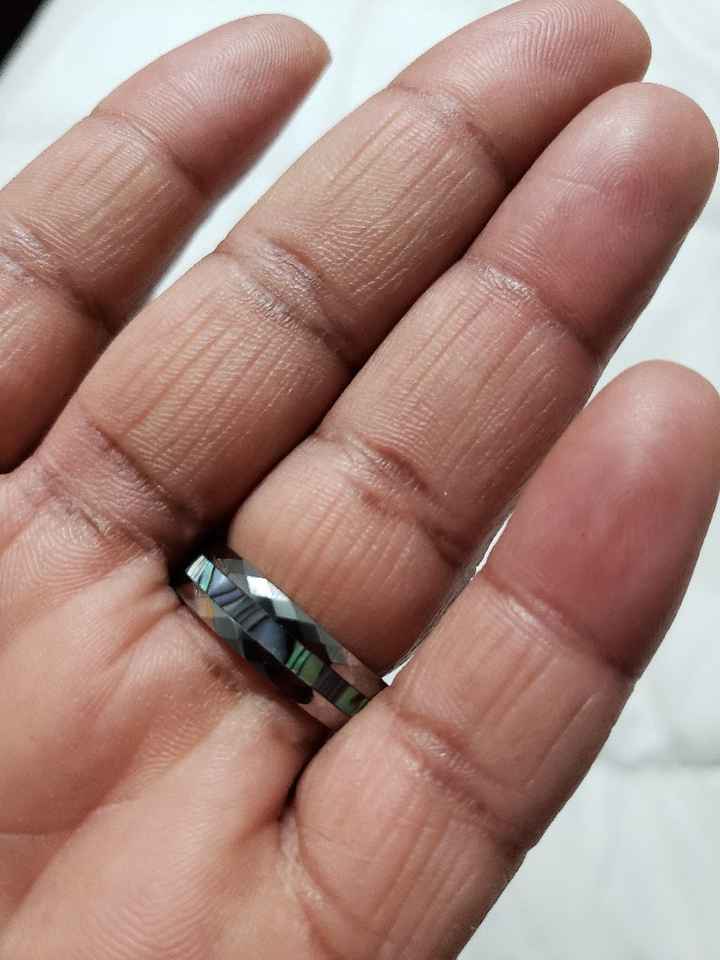 Wedding band just came in - 3