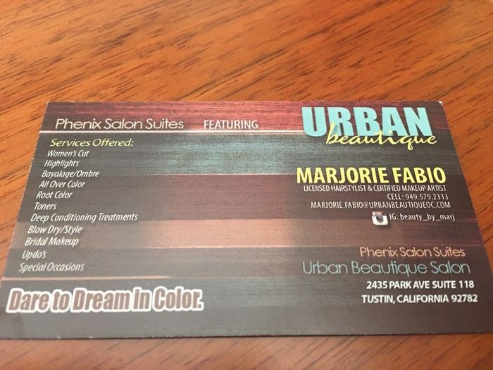 rehearsal suggestions and makeup reccomendations in OC