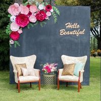 Giant Paper Flower Wall