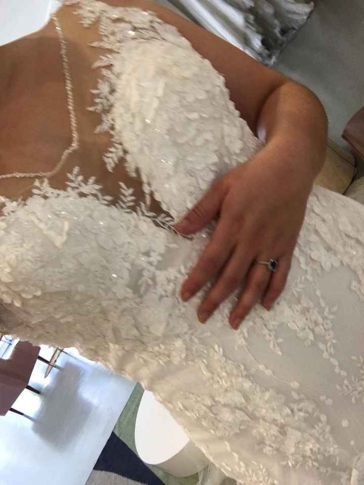 Dress from Showroom (little blurry sorry) 