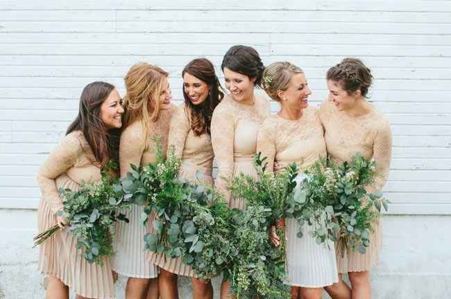 Winter Wedding bridesmaid coverups