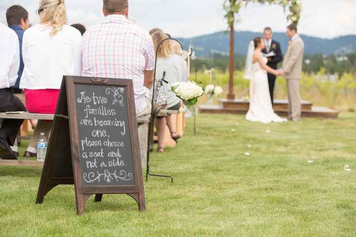 Wedding location: one or two?