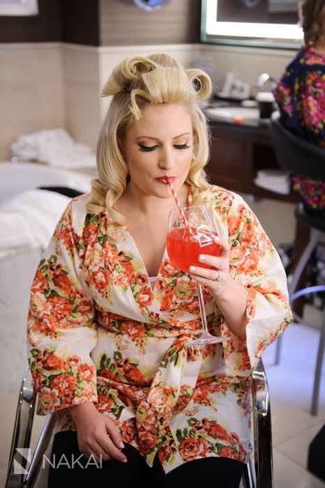 A drink before the ceremony?