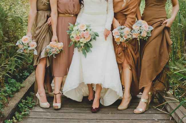 How about those bridesmaids shoes?