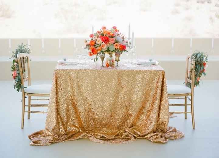 Sweetheart table decor inspiration