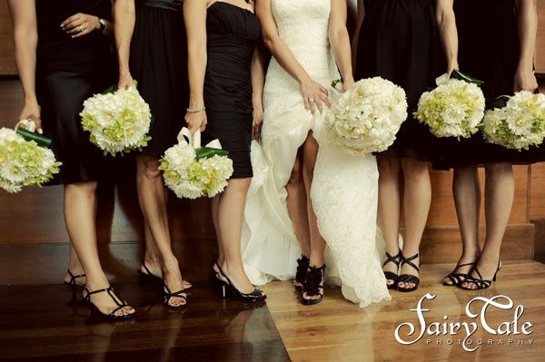 How about those bridesmaids shoes?