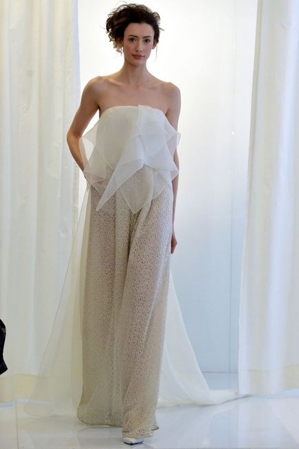Bridal pant suits: Yay or nay?