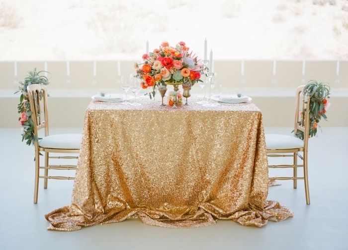 Sweetheart table decor inspiration