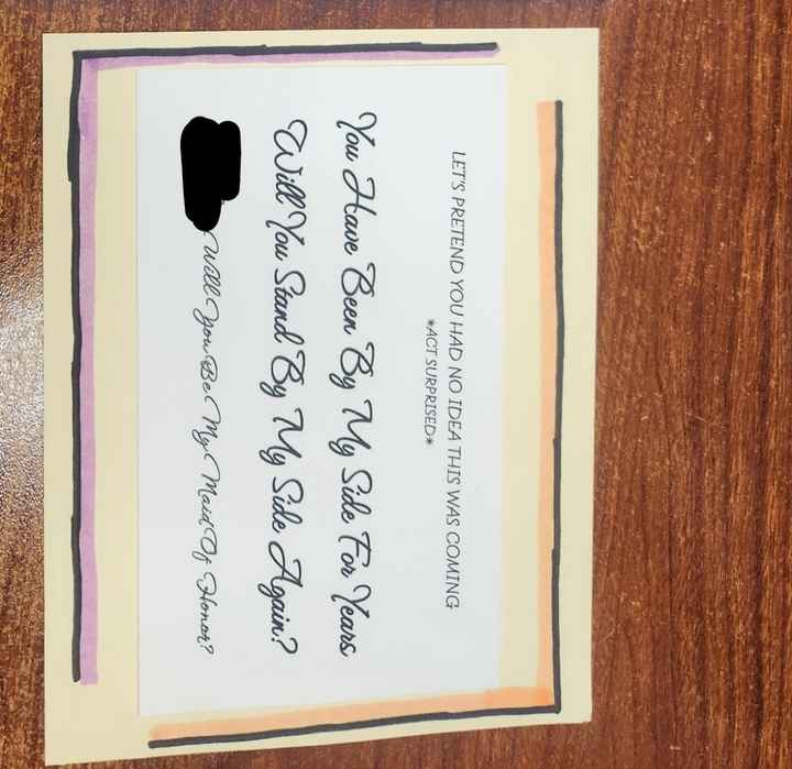 Bridesmaids Proposals - 1