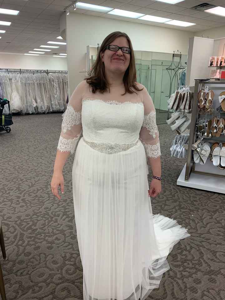 So Im plus size !!! wedding dress shopping ! - 2