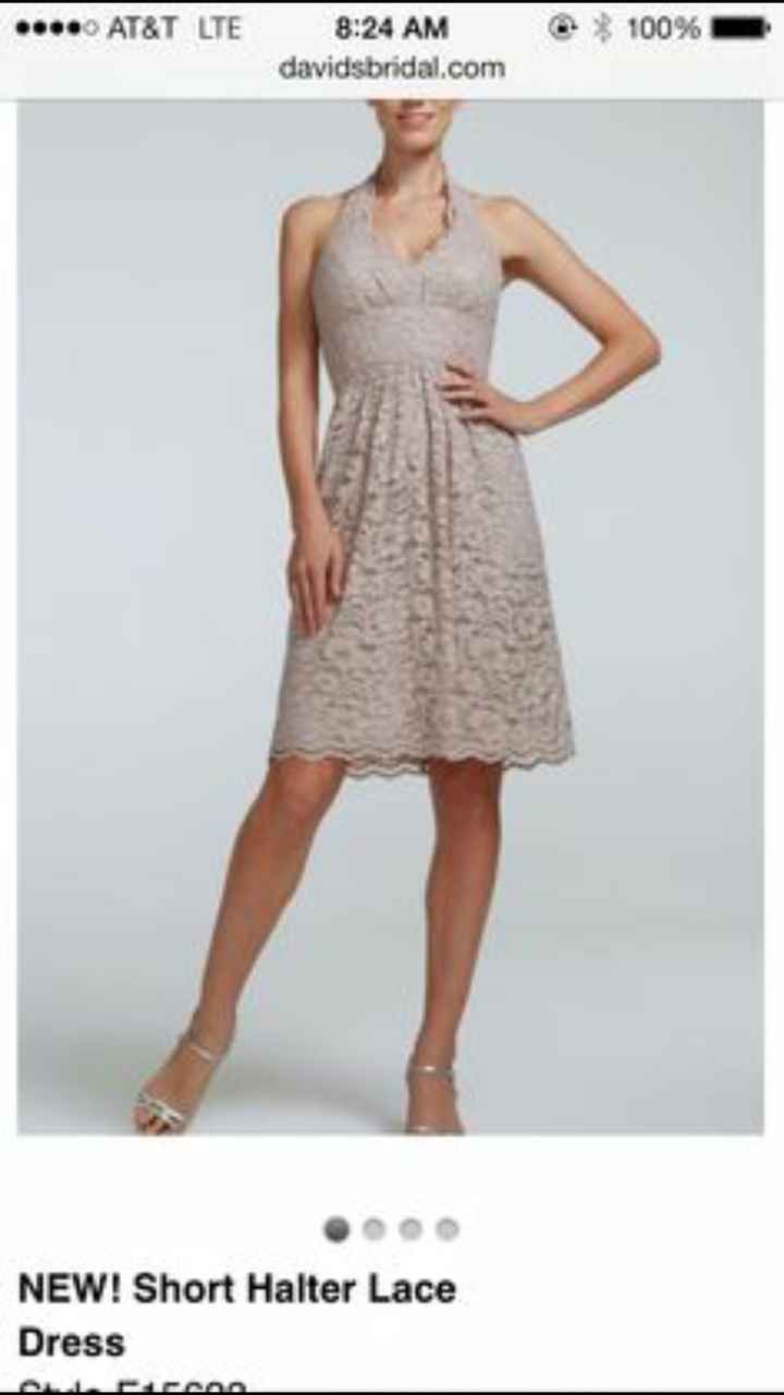 Show me your dresses!