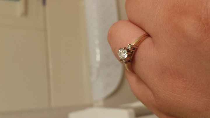 Show me your RING...engagement and/or wedding band :)