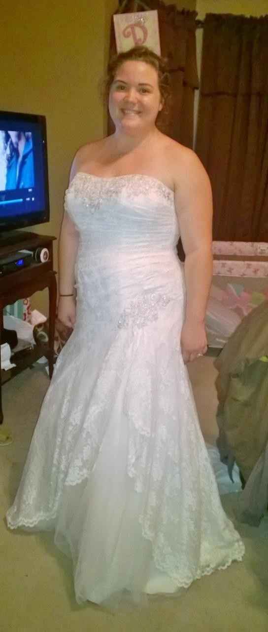 brought my dress home :)