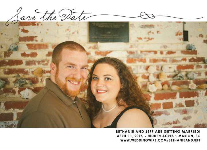 save the date proofs!