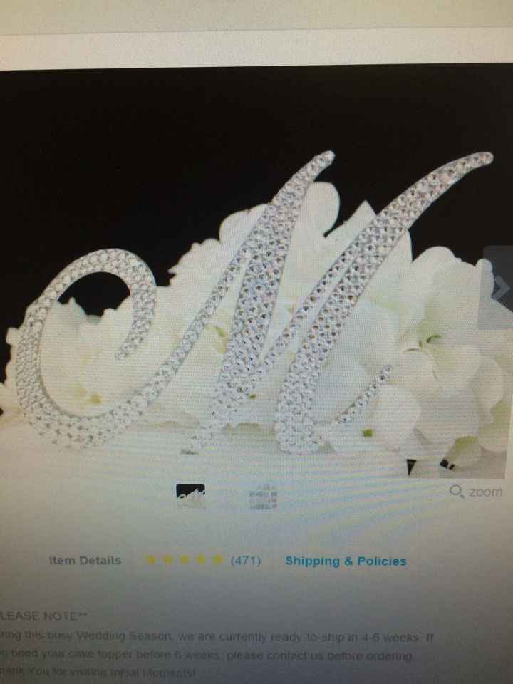 Show me your cake toppers!