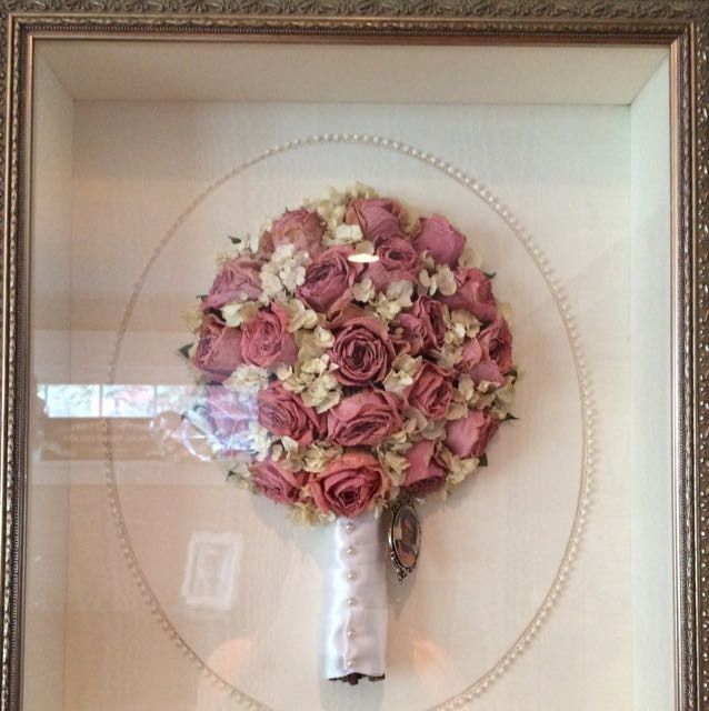 Preserving your wedding bouquet