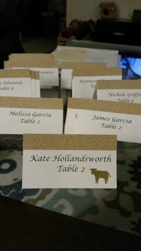 Escort Cards and Place Cards help!!!