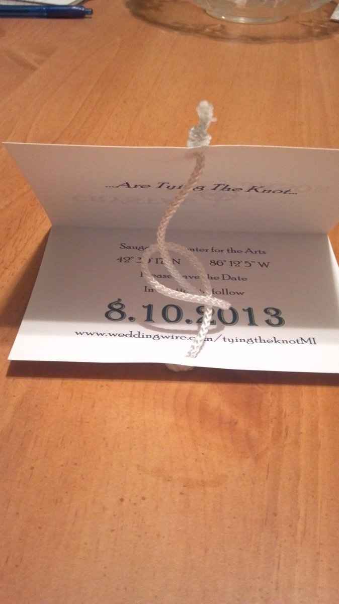 DIY_SAVE-THE-DATES ***Pics*** What do you think?