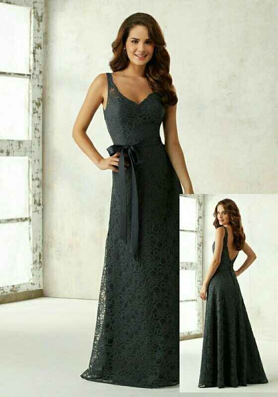 Wedding dress made bridesmaids dress