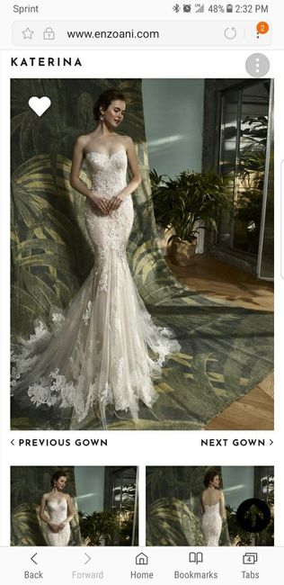 Please show your wedding dress, ladies - 1