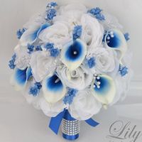 White flowers with ivory dress..is it okay??