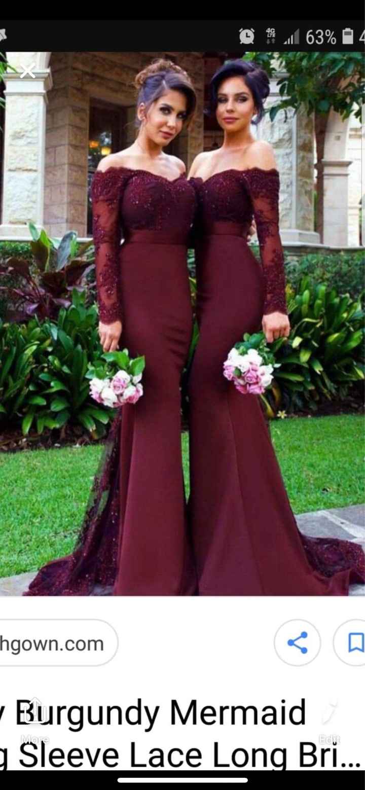 Bridesmaid dress help! - 1