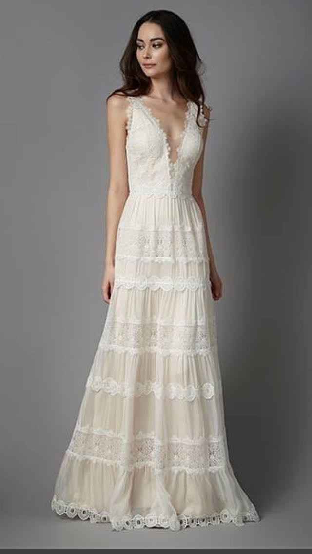 Champagne Wedding Dress