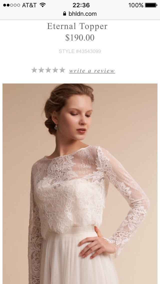 Looking for a topper/"jacket" for my dress - where should I look?