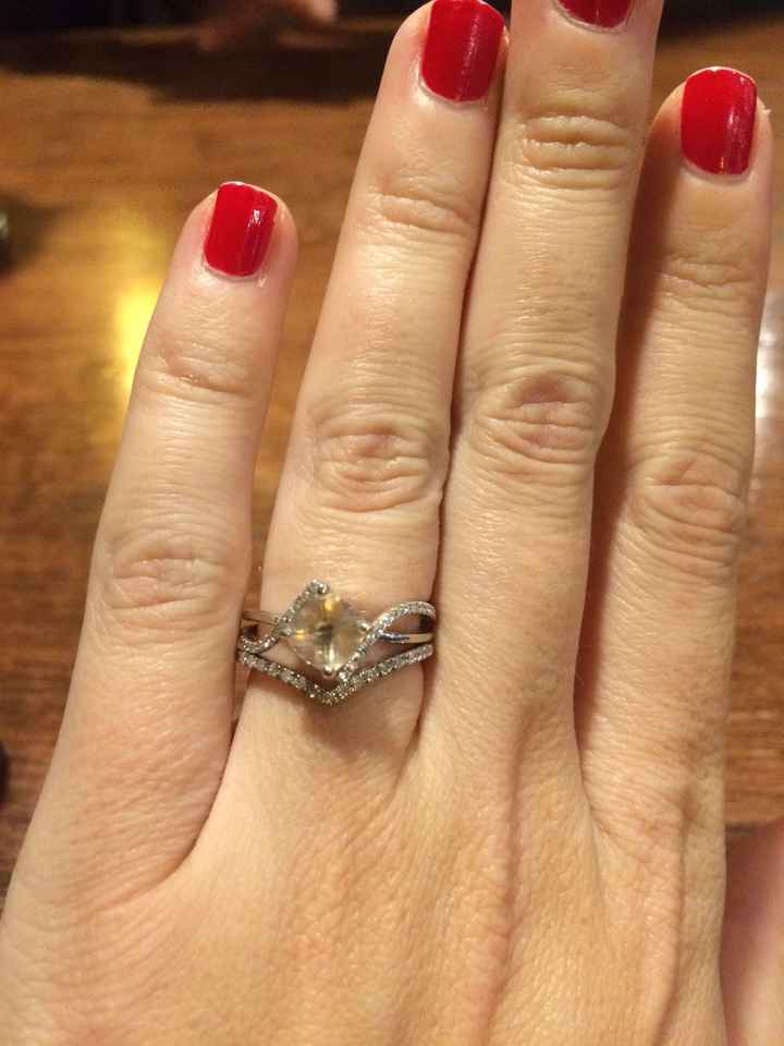  How did you decide design of e-ring/wedding band? - 1