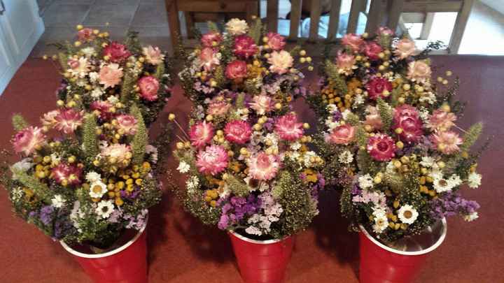 My bouquets are in! - 2